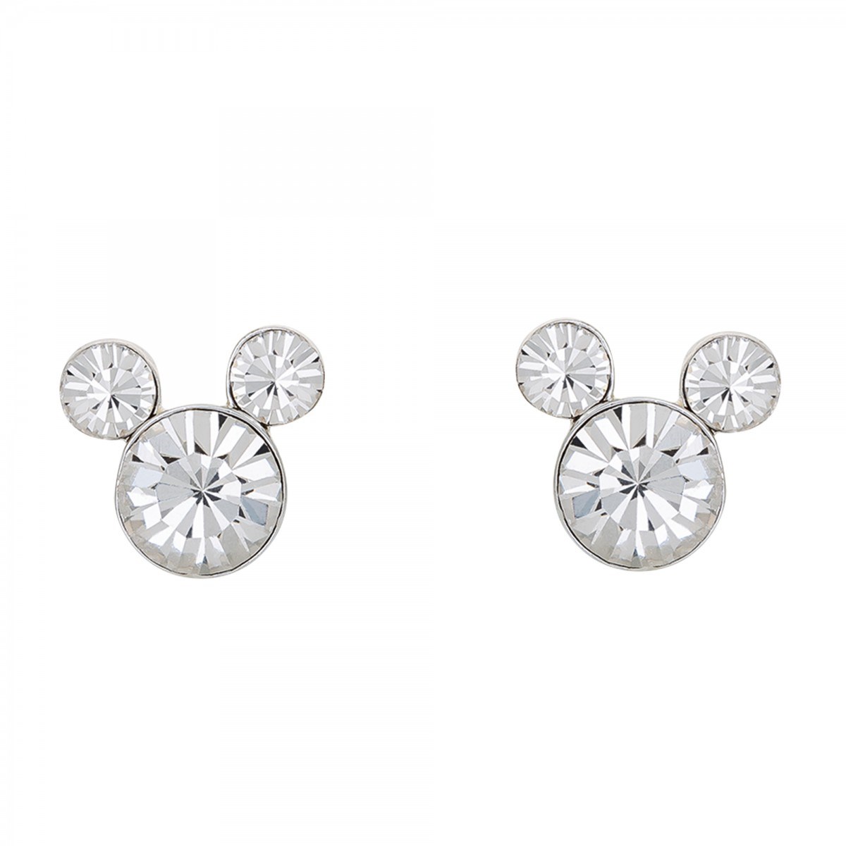 Boucles d'oreilles Disney ornées de Cristaux scintillants -Mickey - vue 3