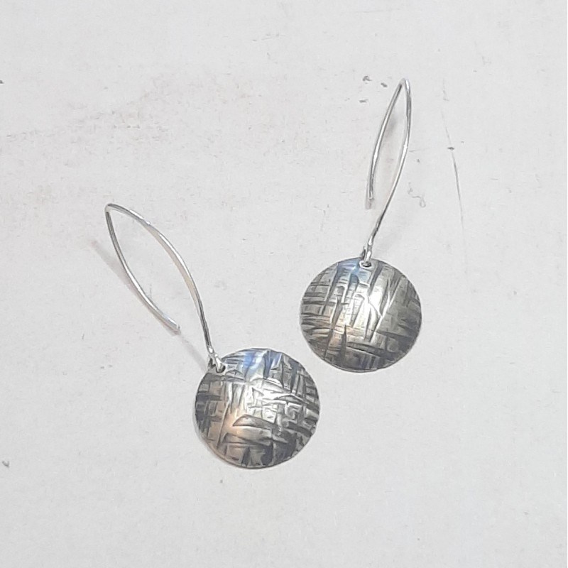 Boucles d'Oreilles Tucum Argent 925 - vue 2