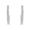 Boucles d'oreilles Marina argent - vue V2