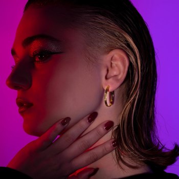 Anita vergulde oorbellen