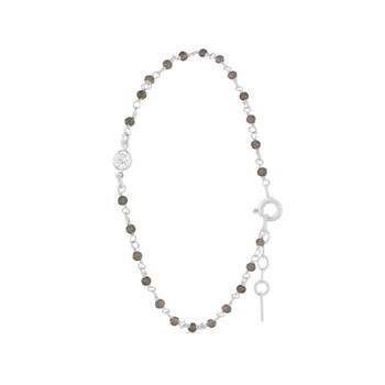 Camie Rookkwarts armband