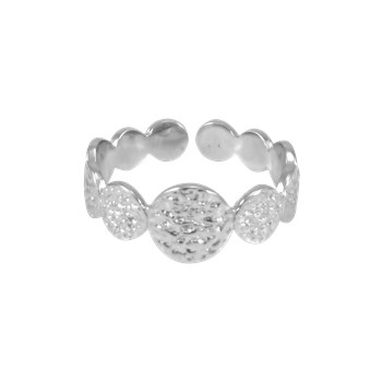 Bague en argent 925 rhodié