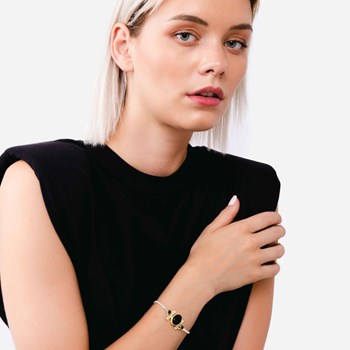 Bracelet Léna onyx