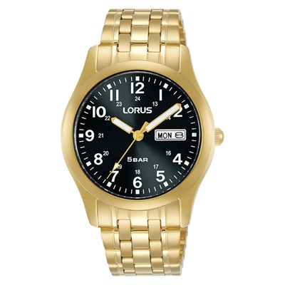 Montre Lorus Femme – Acier Et Cuir, Mouvement Quartz, Style Moderne, Neuve Sans étiquette