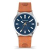 Montre Timberland Trumbull cadran bleu cuir brun - vue V1