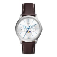 Montre Fossil Neutra Minimaliste cuir brun