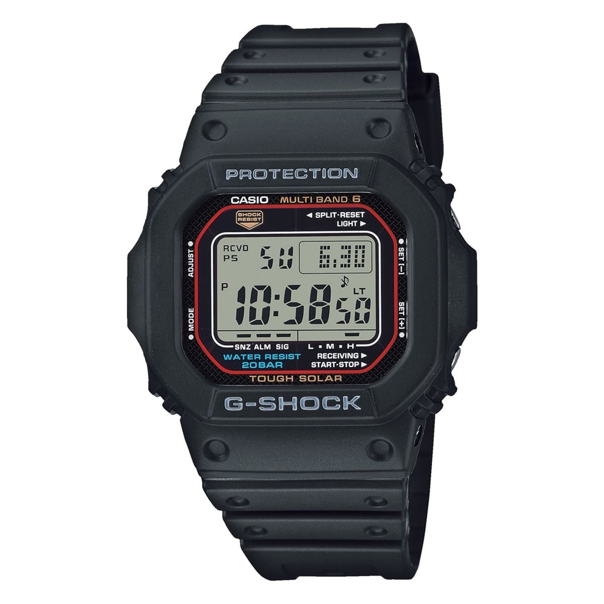 Montre Casio G.Shock solaire radio pilotée