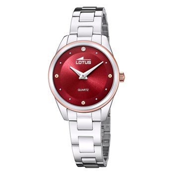 Montre femme Lotus Trendy cadran rouge