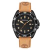 Montre Timberland Carrigan cadran noir cuir beige - vue V1