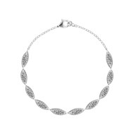 Bracelet en argent 925 rhodié