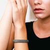 Bracelet Galuchat gris 10 - vue V2