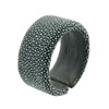 Bracelet Galuchat gris 30 - vue V1