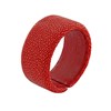 Bracelet Galuchat rouge 30 - vue V1