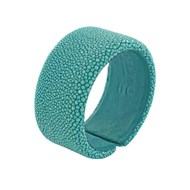 Bracelet Galuchat turquoise 30