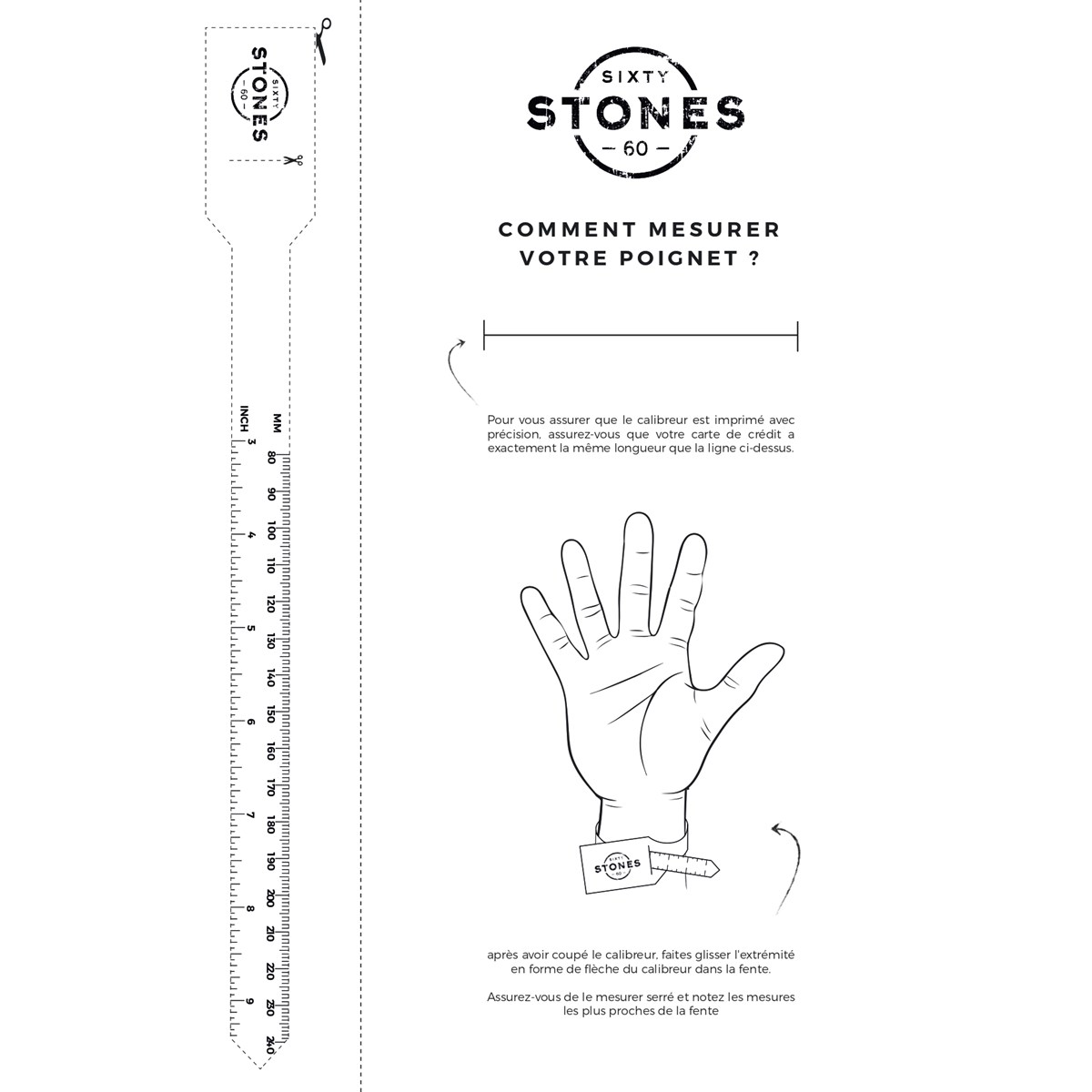 Sixty Stones - 60 - Chaîne De Cheville Argenté Avec Pampilles - 25 X 0,4 Cm- - vue 3