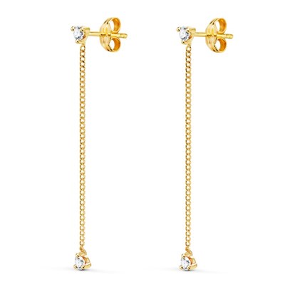 Boucles d'oreilles puces boules or massif 18 carats 750/1000 de 1.35 grs – diamètre 0.7 cm - Montres & Bijoux