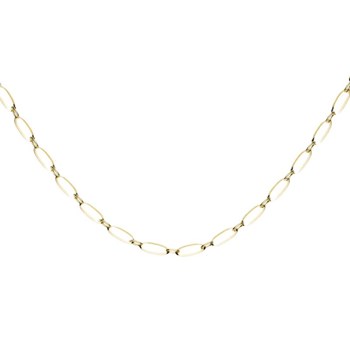 Collier Rosefield 'Oval Necklace Gold' - JNOLG-J543