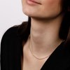 Collier Rosefield 'Thin Chain Necklace Gold' - JNOLG-J624 - vue V2