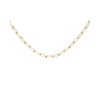 Collier Rosefield 'Rectangle Chain Necklace Gold' - JNRCG-J564 - vue V1