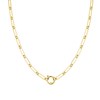 Collier Rosefield 'Chunky Chain Necklace Gold' - JNRRG-J614 - vue V1