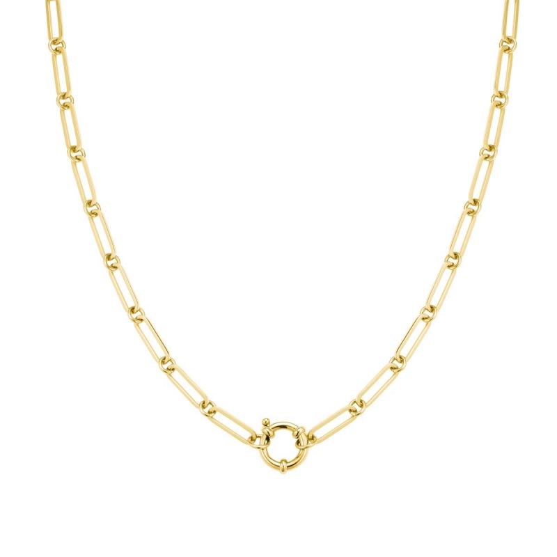 Collier Rosefield 'Chunky Chain Necklace Gold' - JNRRG-J614
