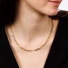 Collier Rosefield 'Chunky Chain Necklace Gold' - JNRRG-J614 - vue V2