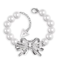 Bracelet Guess 'A-bow you' Acier argenté - JUBB01326JWRHS