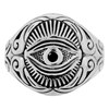 Bague Homme Argent 'Idaïa' - vue V2