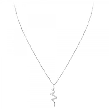 Collier SC Crystal orné d'un véritable diamant blanc