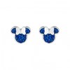 Boucles d'oreilles Disney ornées de Cristaux scintillants - Minnie - vue V3