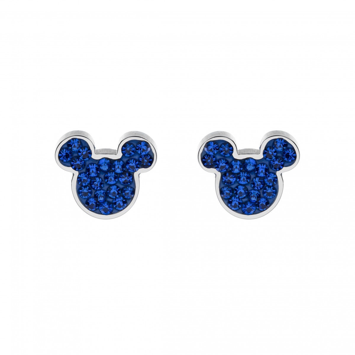 Boucles d'oreilles Disney ornées de Cristaux scintillants - Mickey - vue 3