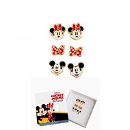Lot de 3 paires de boucles d'oreilles Disney