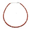 Collier Chakra Perles Heishi Jaspe Rouge - vue V1