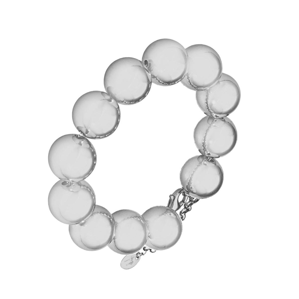 Bracelet Argent Boule Vintage