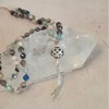 Sautoir Mala Multicolore Pierres Naturelles Argent 925 - vue V2