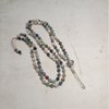 Sautoir Mala Multicolore Pierres Naturelles Argent 925 - vue V4