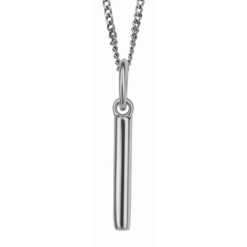 Collier lettre I en argent 925