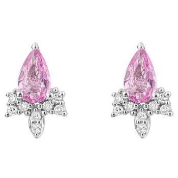 Boucle d'oreille péridot en or 375