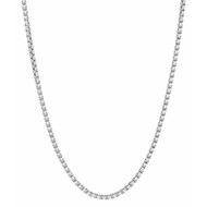 Collier plaqué Platinium en argent 925