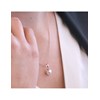 Parure Full Moon Crystal Pearl - Or Rosé et Cristal - vue V4
