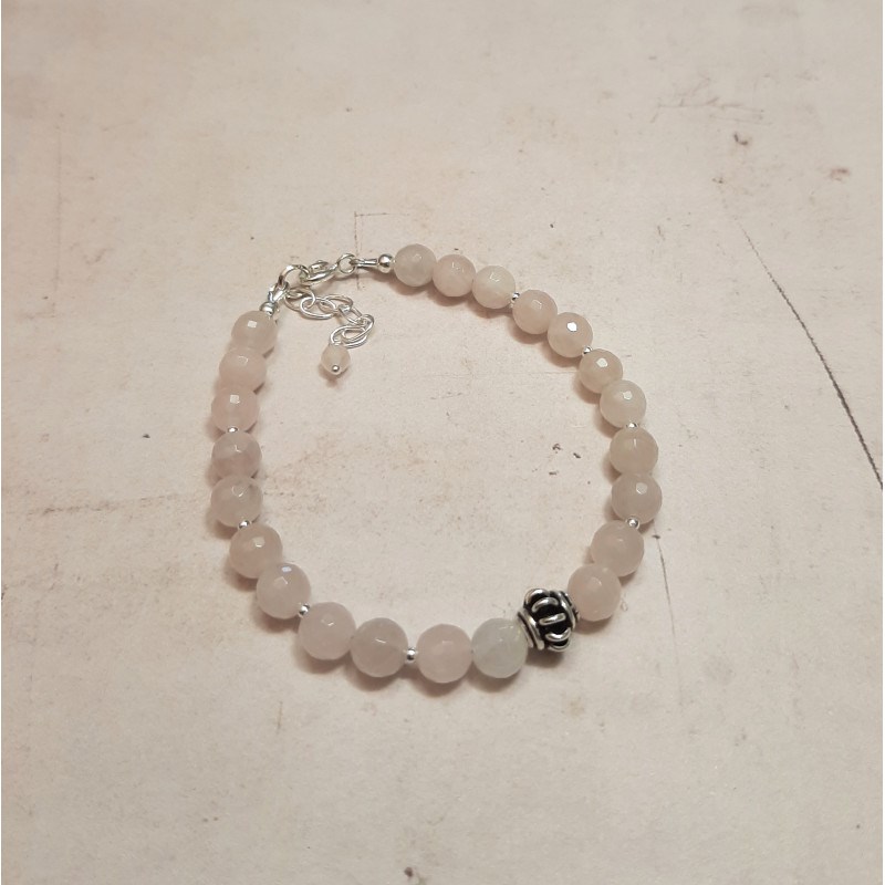 Bracelet Marajó Quartz Rose Argent 925 - vue 4