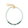 Bracelet Coeur de Lion Amulette Glamorous vert - vue V1