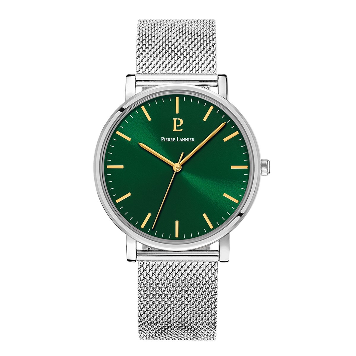 Coffret montre Pierre Lannier ESSENTIAL
Cadran Vert Bracelet Cuir Brun - vue 2