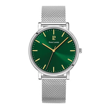 Coffret montre Pierre Lannier ESSENTIAL
Cadran Vert Bracelet Cuir Brun