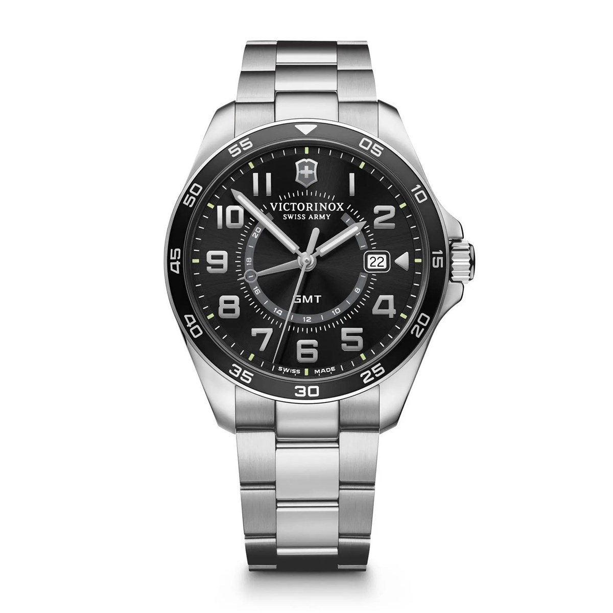 Montre Victorinox FielForce Classic GMT acier