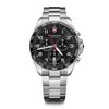 Montre Victorinox FieldForce Classic Chrono acier - vue V1