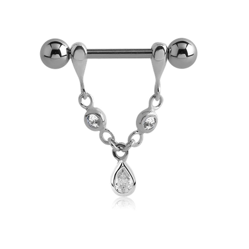 Bijou de piercing pour le téton