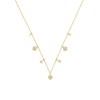 Collier Agatha Beloved pampilles dorées - vue V1