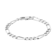 Bracelet Brillaxis en argent rhodié 21cm