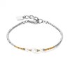 Bracelet Coeur de Lion Classic Princess perles d'eau
douce - vue V1
